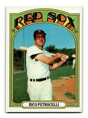 Rico Petrocelli 1972 Topps #30 Boston Red Sox EX-MINT