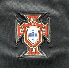 2015 Portugal Away Jersey #7 Ronaldo Medium Soccer CR7 Vintage Black Kit
