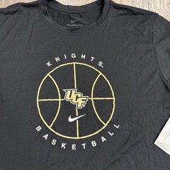 NWT Nike Dri-Fit UCF Knights Black Gold Legend Short Sleeve T-Shirt Mens Large L