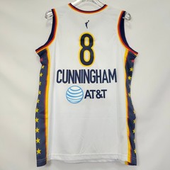 Sophie Cunningham #8 Jersey. Stitched design. White fan jersey. Sizes S-2XL