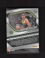 2025 Panini Prizm WNBA #123 Skylar Diggins Red Power Prizms #/75