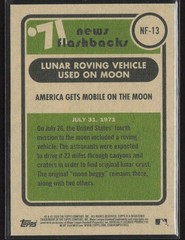 2020 Topps Heritage #NF-13 America Gets Mobile on the Moon News Flashbacks &rsquo;71