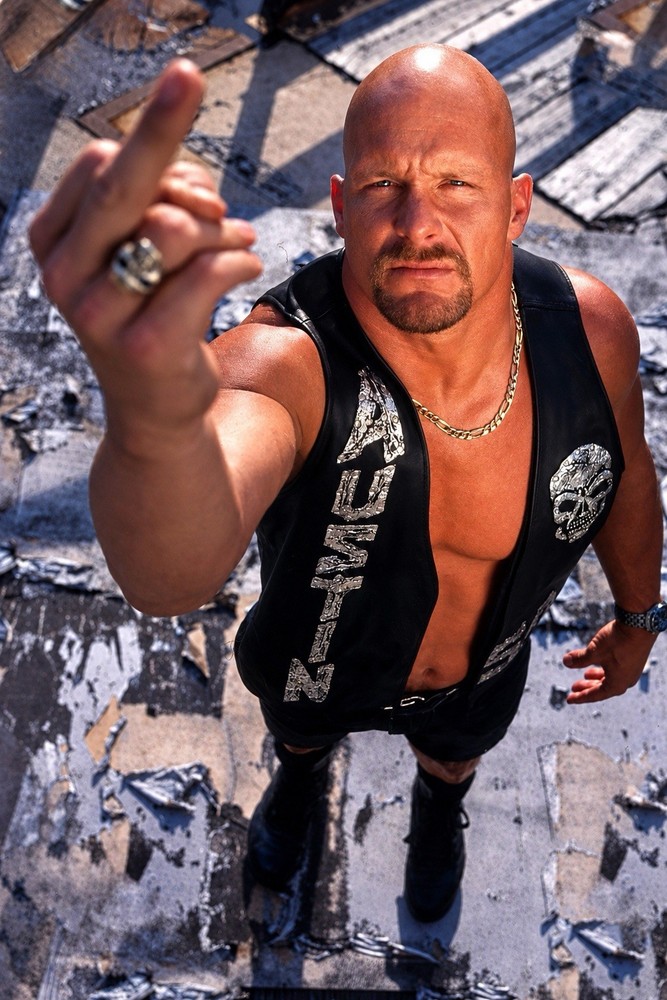 WWE GIANT 24”x36” POSTER – STONE COLD STEVE AUSTIN