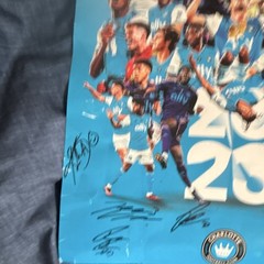 Charlotte FC 2023 Multi-Signed Team Collage Poster | Player Autographs from Meet