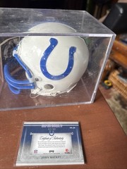 John Mackey Mini Helmet: Playoff Jersey Super Bowl V (12/49)