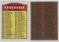 1972 Topps Checklist 657-787 (Copyright on Left) #604 2d4