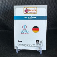 LEA SCHULLER 37/99 Blue Refractor – 2025 Topps Merlin Women&rsquo;s EURO – Germany