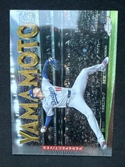 Topps Chrome 2026 Perspectives Refractor Yoshinobu Yamamoto LA Dodgers #P-4