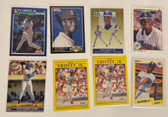 Lot of 8 1990-92 Ken Griffey Jr cards-Fleer, Ultra, Score MLB Seattle Mariners