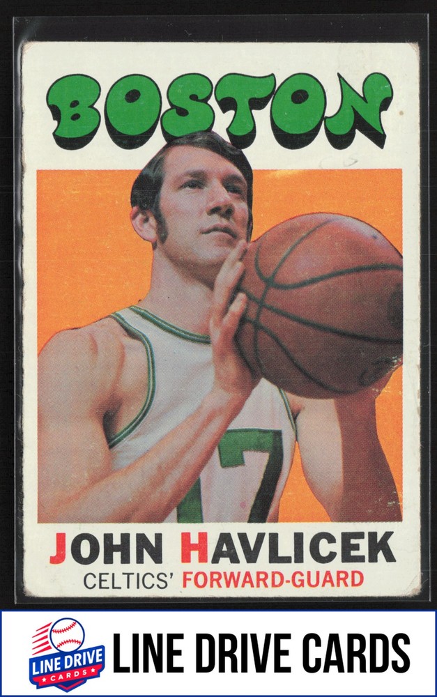 1971-72 Topps #35 John Havlicek Boston Celtics VG
