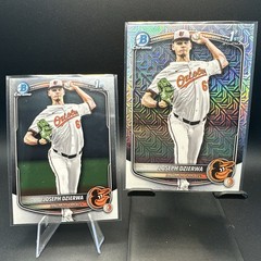 2025 Bowman Draft Chrome Mojo Refractor Joseph Dzierwa 1st Baltimore Orioles