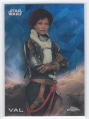 #187 2025 Topps Chrome Star Wars SAPPHIRE Val