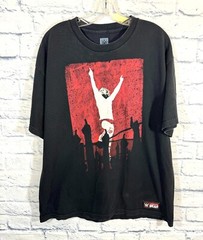 WWE Authentic Daniel Bryan « Yes » XL Graphic T-Shirt Black Short Sleeve