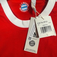 Bayern Munich Adidas Soccer Jersey Men Energy Drop 70s Long Sleeve Red Large NEW
