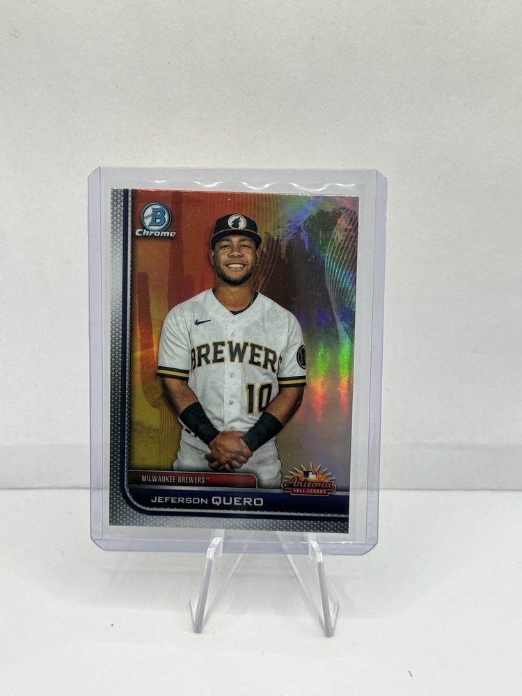 2023 Bowman Chrome #AFLS-10 Jeferson Quero 2022 AFL Fall Stars