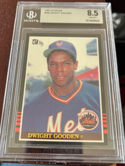 1985 DONRUSS #190 DWIGHT GOODEN ROOKIE RC Beckett 8.5