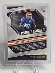 2025 Prizm Black FOTL Vernell Brown III Blue Shimmer 6 /35 Gators Color Match 🔥