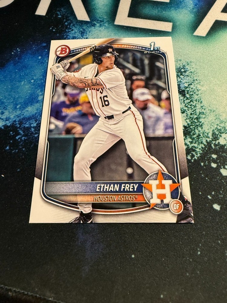 2025 Bowman Draft Baseball Ethan Frey Base 1st Paper Lot Of 100