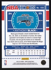 2024-25 Hoops Premium #159 Anthony Black Blue Pulsar #/99