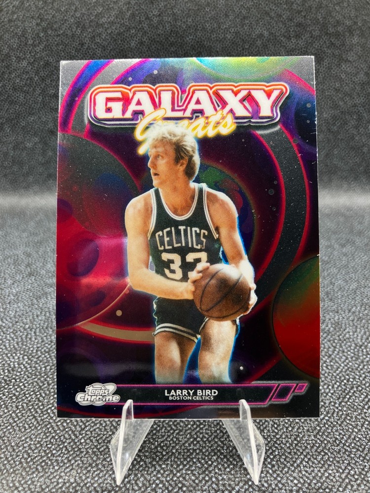 2025 Topps Cosmic Chrome – #GG-10 Larry Bird – Galaxy Greats