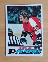 1977-78 Topps Flyers Hockey Card #115 Bobby Clarke – NM