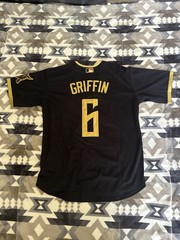 Konnor Griffin Pittsburgh Pirates Adult Large 2026 City Connect Jersey STITCHED