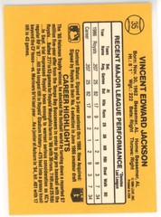 1987 Donruss – Bo Jackson #35 (RC)