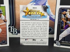 2025 Topps #US277 Chandler Simpson, Rays (RC) – Superbox Oversized & Base Cards