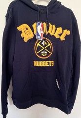 Pro Standard NBA Denver Nuggets Men&rsquo;s Large Hoodie Blue NWT Basketball