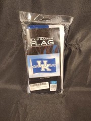 Kentucky Wildcats Flag Banner 3 Ft X5 Ft Blue White