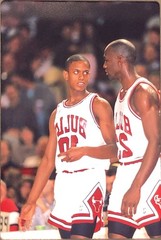 Vintage Michael Jordan B.J Armstrong Bulls 35MM Slide – KodaChrome Original