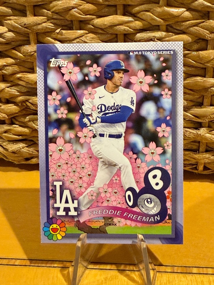 2025 Topps Mlb World Tour Tokyo Series Takashi Murakami Freddie Freeman #9