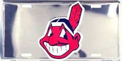 Hangtime MLB Cleveland Indians COLLECTOR 6×12 Super Stock License Plate