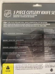 Sports Vault NHL Chicago Blackhawks Kitchen Knives Set of Five