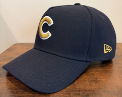 Chicago Cubs New Era Notre Dame Navy Blue Black 9Forty Hat Cap Snapback