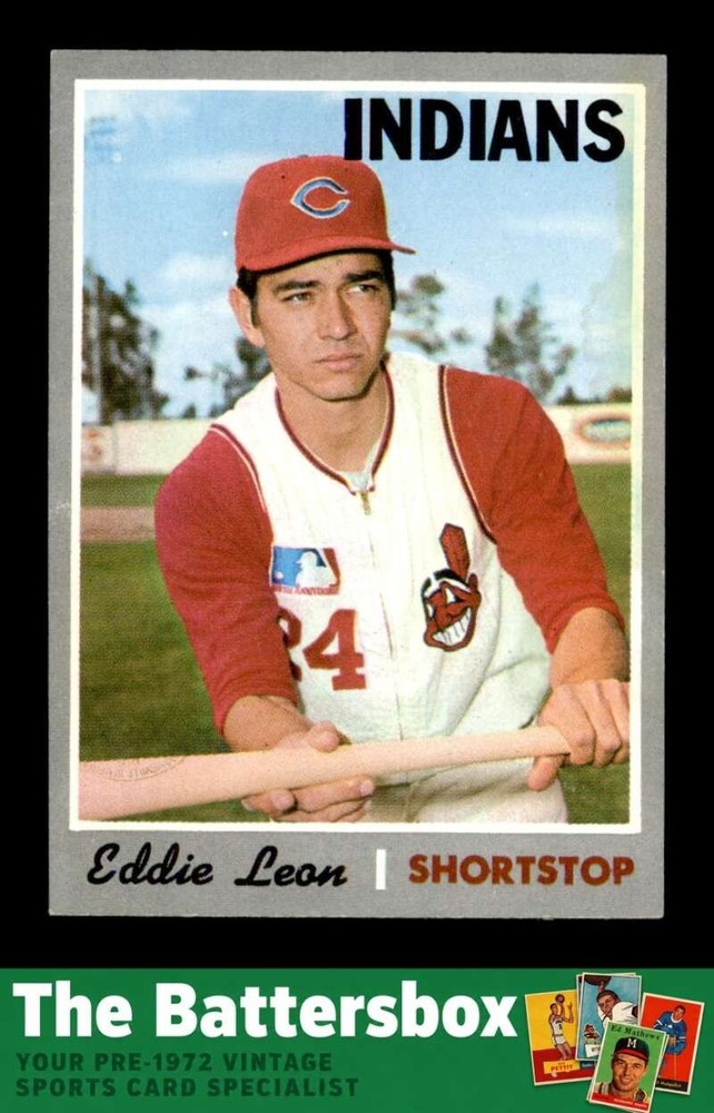 1970 Topps #292 Eddie Leon RC EXMT/EXMT+ X3788546