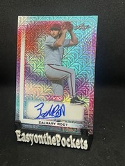 2026 Leaf Vivid Zackery Root Auto #BA-ZR2 Dodgers #’d 10/35