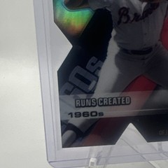 Topps 2020 Topps Chrome Decade of Dominance Hank Aaron Braves #DOD-4 Insert