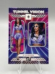 A&rsquo;JA WILSON – 2025 WNBA Donruss Tunnel Vision #13 Las Vegas Aces – A&rsquo;JA WILSON