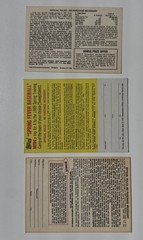 MLB 1980s Promo Cards lot of 5 Topps Baseball promos