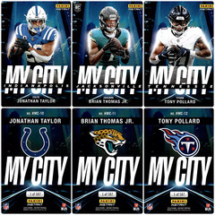(32) 2024 Panini Instant Football – NFL MY CITY 1/587 SP – Complete Set – RC 🔥
