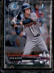 2017 Bowman Draft #BDC-90 Drew Waters Chrome