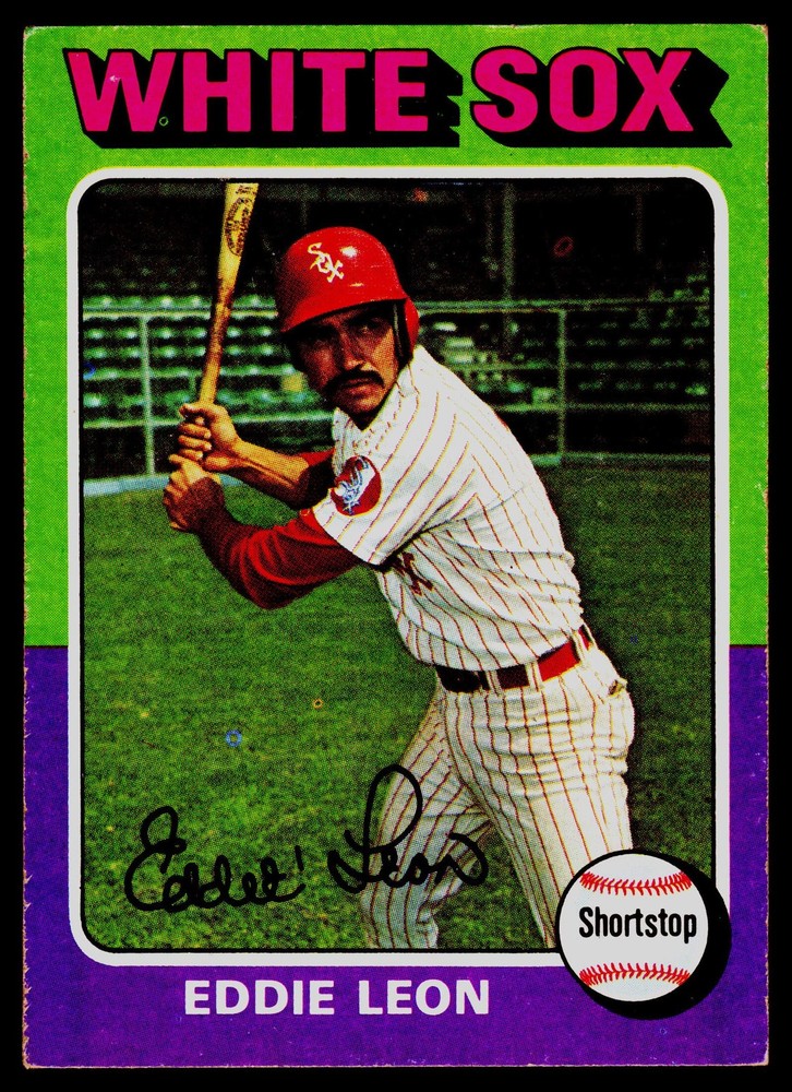 1975 Topps #528 Eddie Leon – VG