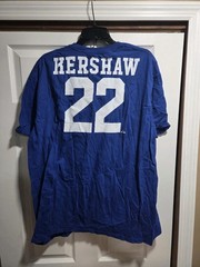 Men&rsquo;s Clayton Kershaw Royal Los Angeles Dodgers Player Icon Name & Number sz 2XL