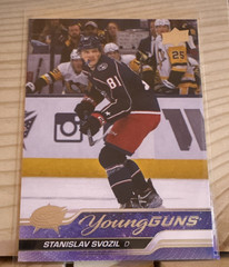 Upper Deck 2023-24 Young Guns #461 Stanislav Svozil Columbus Blue Jackets