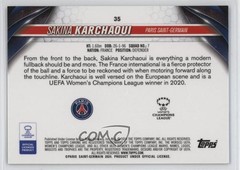 2023 Chrome UEFA Women&rsquo;s Champions League 28/150 Sakina Karchaoui Rookie RC 1u7i