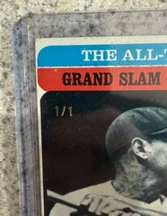Lou Gehrig 2025 Topps Holiday Calendar Topps Originals Buyback 1973 Topps 1/1