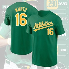 HOT SALE! Nick Kurtz #16 Athletics Name & Number S–5XL for Fan