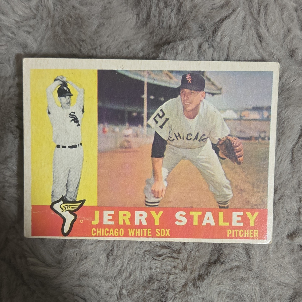 Topps Jerry Staley Chicago White Sox 1958 Topps Base Set #510 Baseball Card