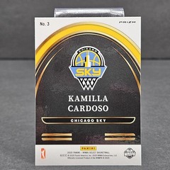 2025 Panini Select WNBA Select Future Ice Prizm #3 Kamilla Cardoso